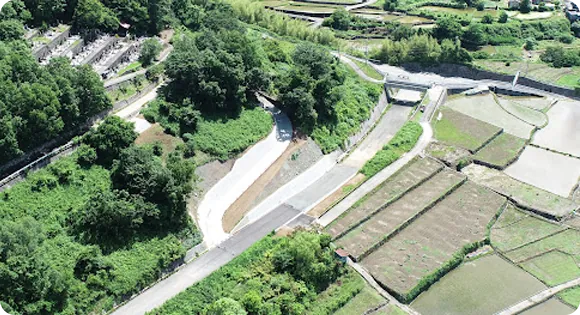 農村整備工事